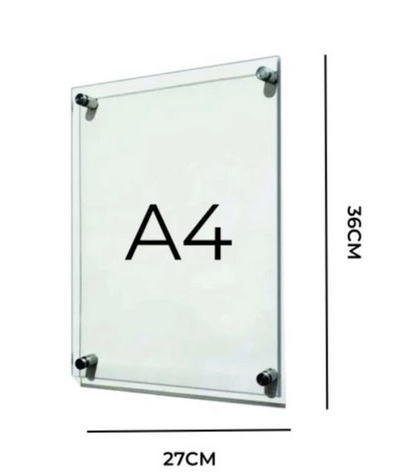 akrilik dinding  A4 di singaraja