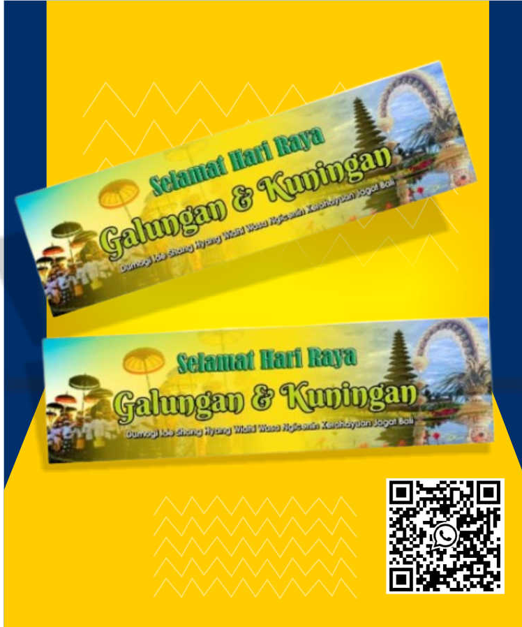 baner hari raya galungan grosir murah