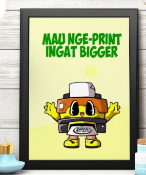 frame poster cantik