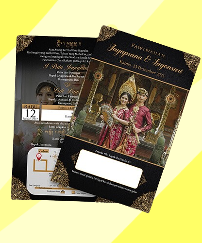 kartu undangan bali vol.1