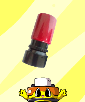 stempel lunas bulat kecil